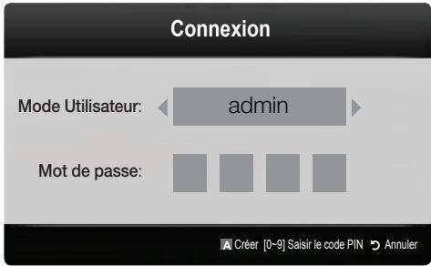 SAMSUNG UE-40C7000WW - Connexion au compte - 1