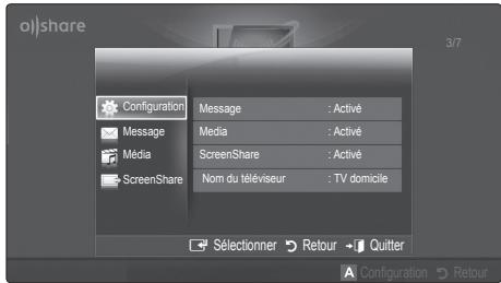 SAMSUNG UE-40C7000WW - Configuration - 2