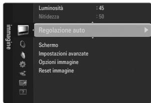 SAMSUNG UE-46B6000 - □ Regolazione auto - 1