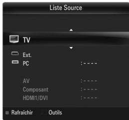 SAMSUNG UE-46B6000 - TV / Ext. / AV / Component / PC / HDMI1/DVI / HDMI2 / HDMI3 / HDMI4 / USB - 1