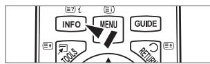 SAMSUNG UE-46B6000 - Anzeigen des Bildschirmmenüs - 1