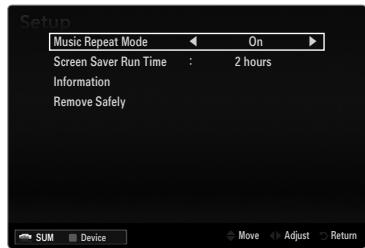 SAMSUNG UE-46B6000 - Using the Setup Menu - 2