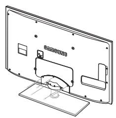 SAMSUNG UE-46B6000 - Anbringen des Standfußes - 3