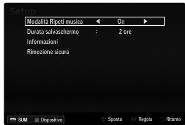 SAMSUNG UE-46B6000 - Utilizzo del menu Impostazione - 2
