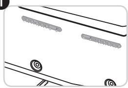 SAMSUNG UE-46B6000 - Verrou antivol Kensington - 1