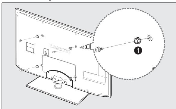 SAMSUNG UE-46B6000 - Preparing before installing Wall-Mount - 1
