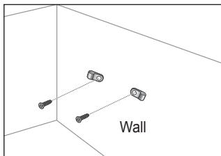 SAMSUNG UE-46B6000 - ■ To avoid the TV from falling: - 1