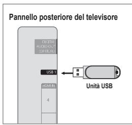 SAMSUNG UE-46B6000 - Collegamento di un dispositivo USB - 1