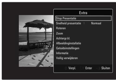 SAMSUNG UE-46B6000 - □ Stop Presentatie / Begin Presentatie - 1