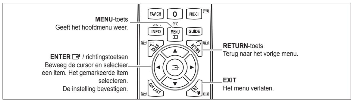 SAMSUNG UE-46B6000 - De menu's bekijken - 1