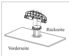 SAMSUNG UE-46B6000 - Anbringen des Standfußes - 1