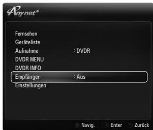 SAMSUNG UE-46B6000 - Wiedergabe über einen Receiver (Heimkinosystem) - 1