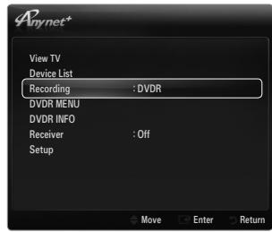 SAMSUNG UE-46B6000 - Anynet ^+ Menu - 1