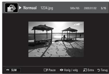 SAMSUNG UE-46B7000 - Huidige groep afspelen - 2