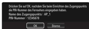 SAMSUNG UE-46B7000 - Verbinden mit WPS (Wi-Fi Protected Setup) - 3