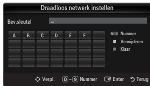 SAMSUNG UE-46B7000 - - Selecteer een netwerk - 1