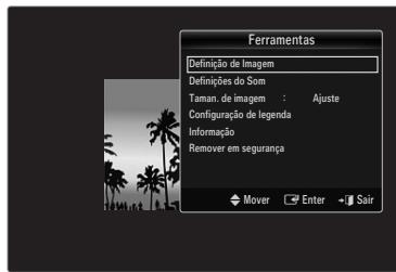 SAMSUNG UE-46B7000 - Configuração de legenda - 3