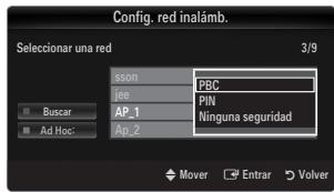 SAMSUNG UE-46B7000 - Conexión WPS (Configuración protegida Wi-Fi) - 5