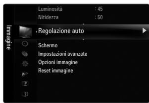 SAMSUNG UE-46B7000 - □ Regolazione auto - 1