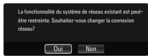 SAMSUNG UE-46B7000 - Comment établir une nouvelle connexion Ad hoc - 1
