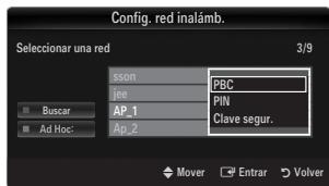 SAMSUNG UE-46B7000 - Conexión WPS (Configuración protegida Wi-Fi) - 1