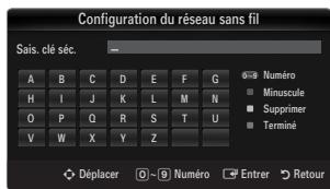 SAMSUNG UE-46B7000 - - Sélectionnez un réseau - 5
