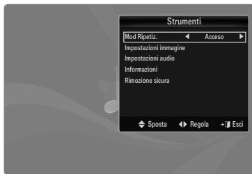 SAMSUNG UE-46B7000 - Menu opzioni della riproduzione di filmati - 2