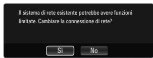 SAMSUNG UE-46B7000 - Come collegarsi a un nuovo network Ad-hoc - 1