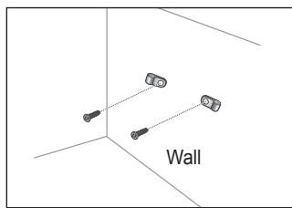 SAMSUNG UE-46B7000 - ■ To avoid the TV from falling: - 1