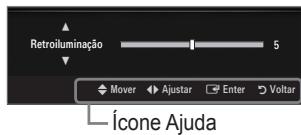 SAMSUNG UE-46B7000 - ☐ Como utilizar os OSD (On Screen Display - Visualização no ecrã) - 5