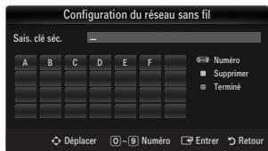 SAMSUNG UE-46B7000 - - Sélectionnez un réseau - 1