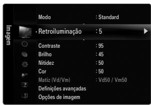 SAMSUNG UE-46B7000 - ☐ Como utilizar os OSD (On Screen Display - Visualização no ecrã) - 4