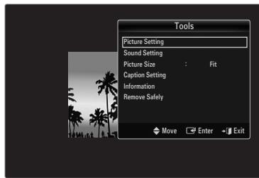 SAMSUNG UE-46B7000 - Caption Setting - 1