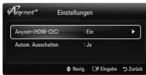 SAMSUNG UE-46B7000 - Anynet ^+ (HDMI-CEC) → Aus / Ein - 2
