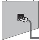 SAMSUNG UE-46B7020WP - Pode ligar a LAN através de um router. - 1