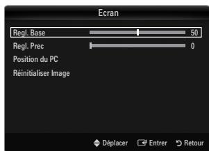 SAMSUNG UE-46B7020WP - Régl. base / régl. prec - 1