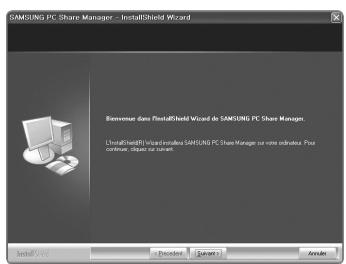 SAMSUNG UE-46B7020WP - Installation de l'application - 1