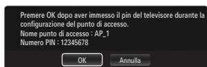 SAMSUNG UE-46B7020WP - Collegamento mediante WPS (Wi-Fi Protected Setup) - 3