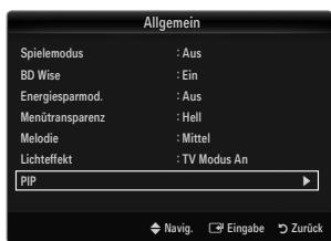 SAMSUNG UE-46B7020WP - Verwendend der Bild-in-Bild-Funktion (PIP) - 1