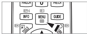 SAMSUNG UE-46B7020WP - How to operate the OSD (On Screen Display) - 1