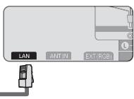 SAMSUNG UE-46B7020WP - E' possible collegare il teilevisore una LAN mediante un Router. - 3