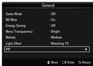 SAMSUNG UE-46B7020WP - Viewing Picture-in-Picture - 1