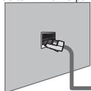 SAMSUNG UE-46B7020WP - Puede conectar la LAN con un compañero (enrutador). - 1