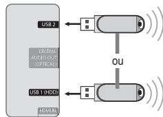 SAMSUNG UE-46B7020WP - Ligação à rede - Sem fios - 1