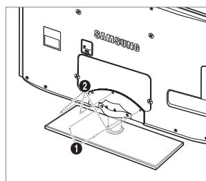 SAMSUNG UE-46B7020WP - De voet bevestigen - 2
