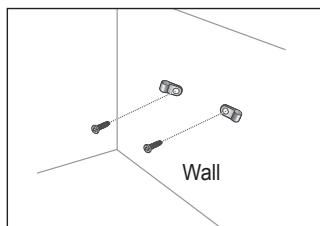 SAMSUNG UE-46B7020WP - To avoid the TV from falling: - 1