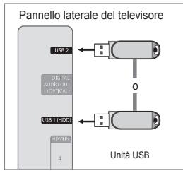 SAMSUNG UE-46B8000XW - Collegamento di un dispositivo USB - 1