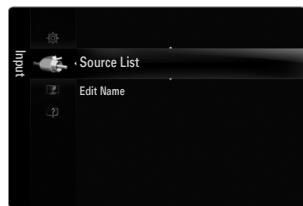 SAMSUNG UE-46B8000XW - Source List - 1
