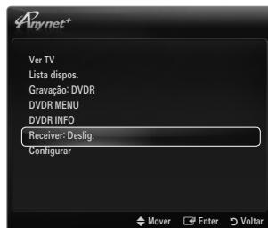 SAMSUNG UE-46B8000XW - Ouvir através de um Receptor (Home theater) - 1
