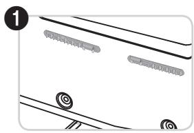 SAMSUNG UE-46B8000XW - Verrou antivol Kensington - 1